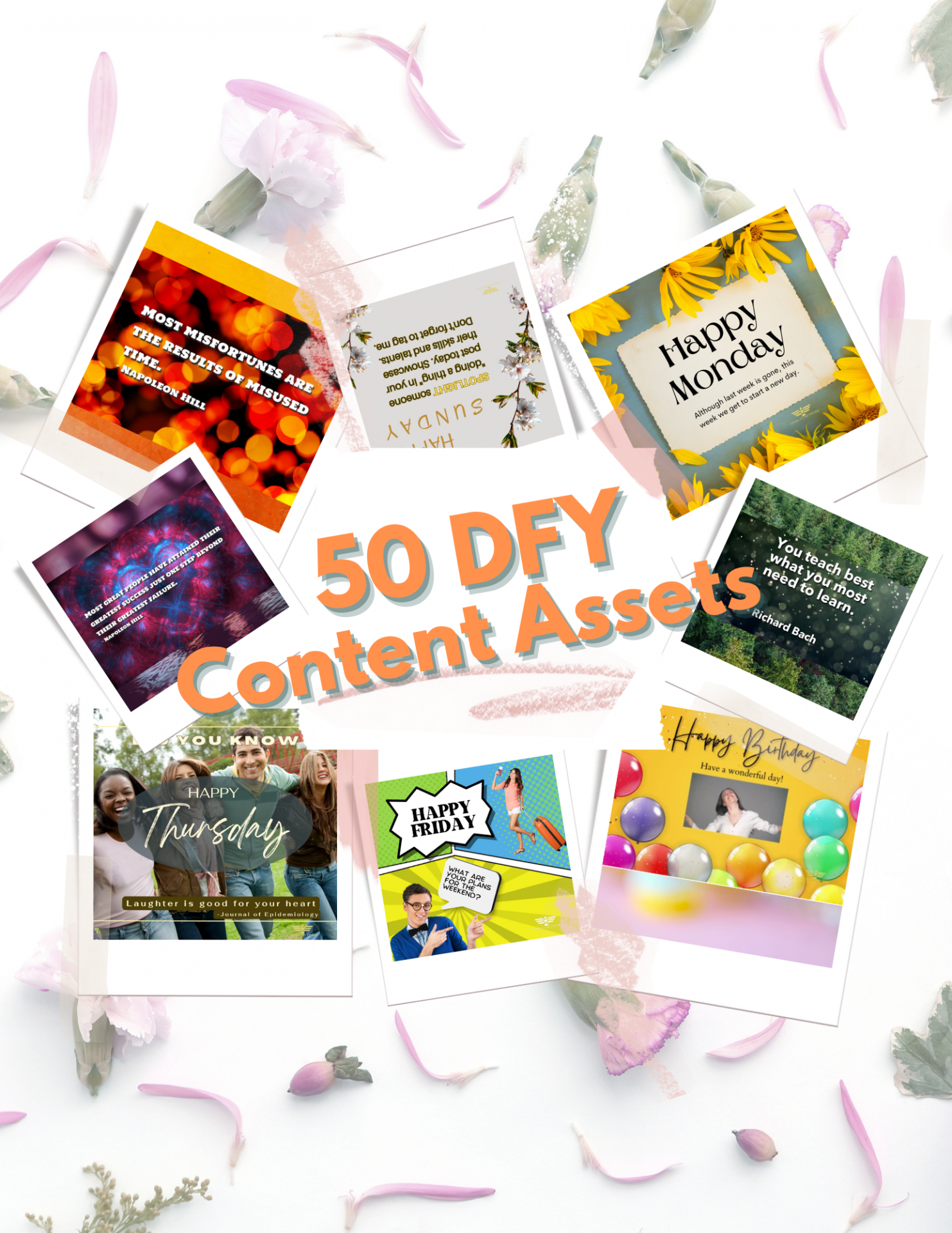 50 dfy content assets ad 8 5 11 in